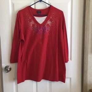 Red White And Blue Tee